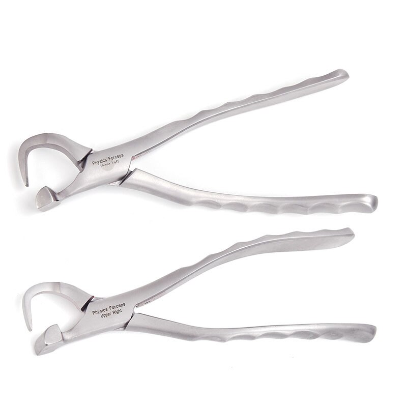 German dental extraction forceps setsilicone protect..